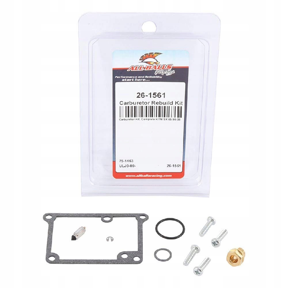 ZESTAW NAPRAWCZY GAŹNIKA KTM SX 65 '98-'06