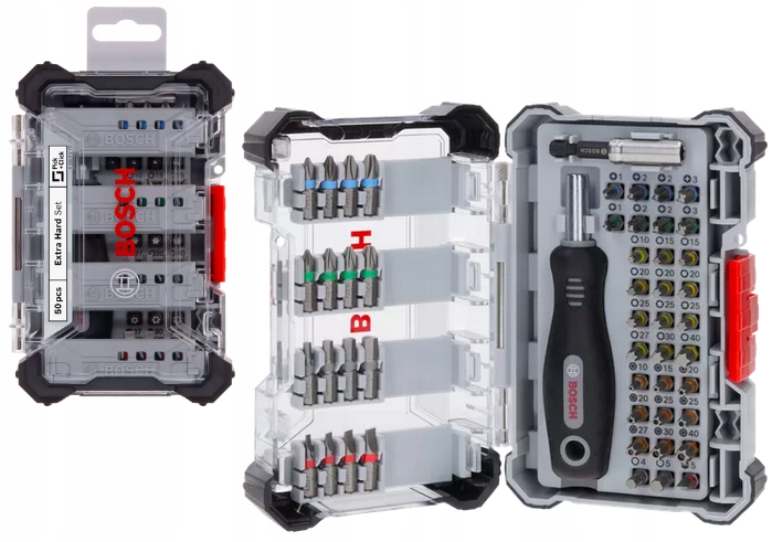 Bosch Sada Nástavců 50 Ks. Extra Hard