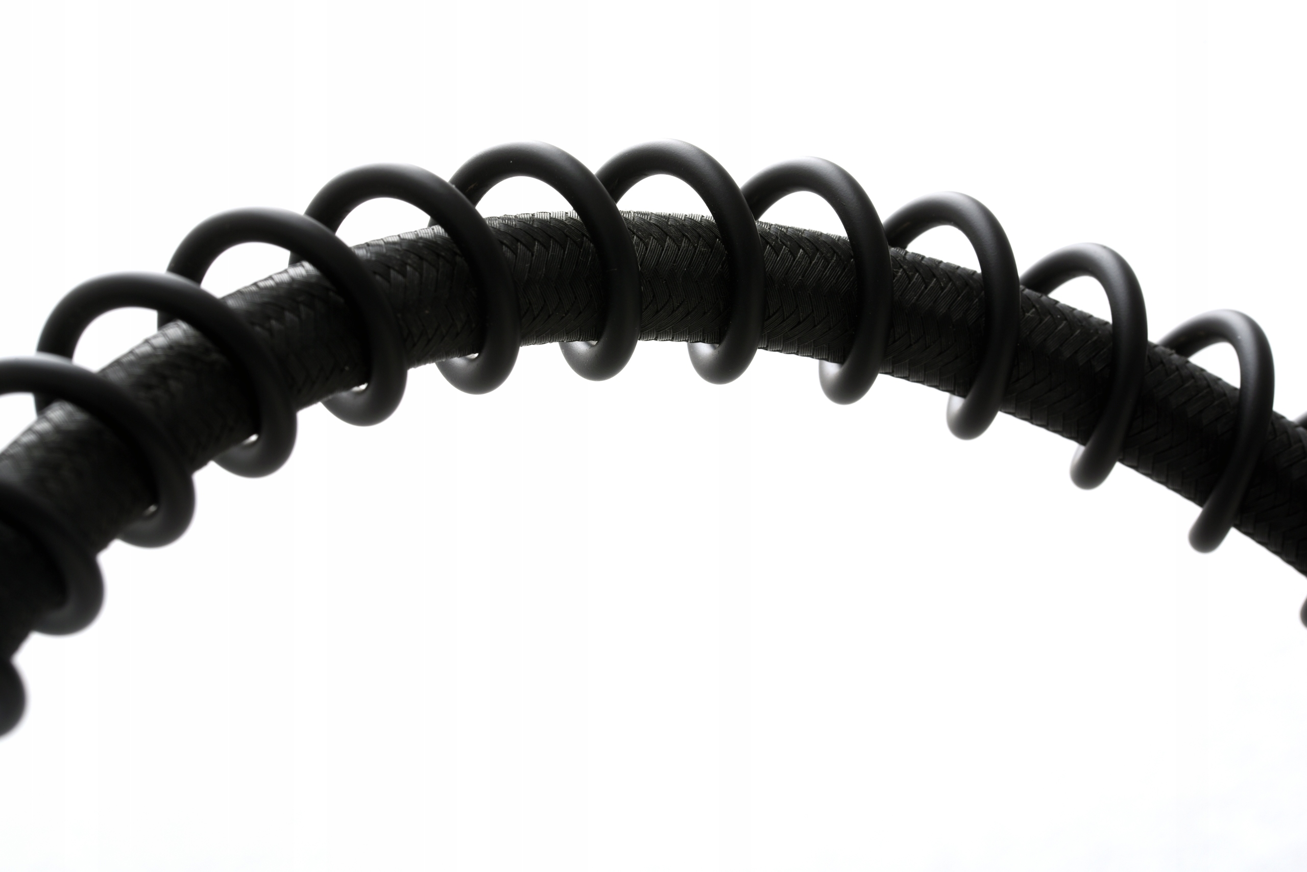 BATERIA KUCHENNA ZLEWOZMYWAKOWA WYCIĄGANA CZARNA Linia SPIRAL