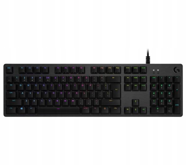 Klawiatura mechaniczna Logitech G512 Carbon Gx Blue Usb Rgb