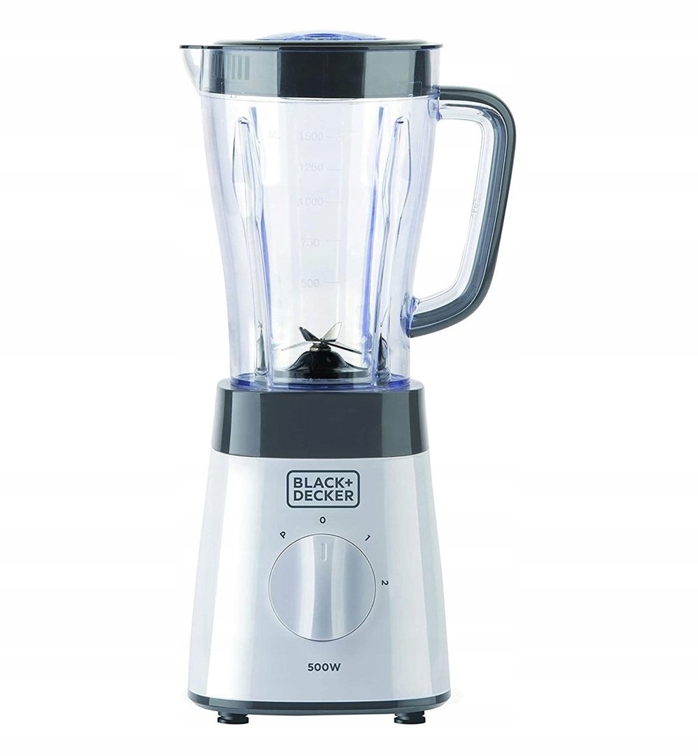Stolní mixér Black+Decker B07V48ZCKT 500 W bílý