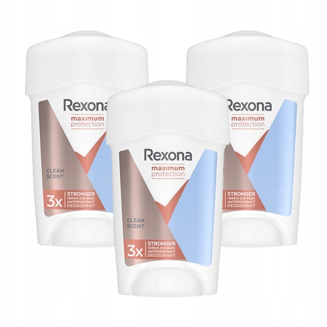 3x Rexona Maximum Protection antiperspirant v tyčince pro ženy 45 ml