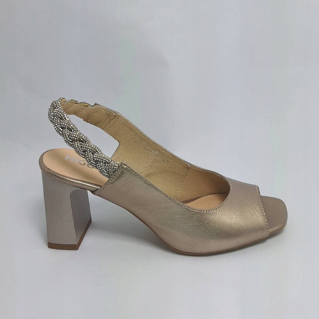 Dámské sandály Higo 2328 zlato 39