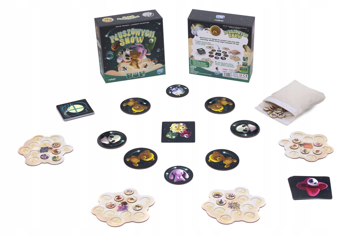 3 GRY: SKACZĄCE JAJECZKA PLUSZOWYCH SNÓW CHIPSY jaja jajka gra planszowa Typ Podstawa