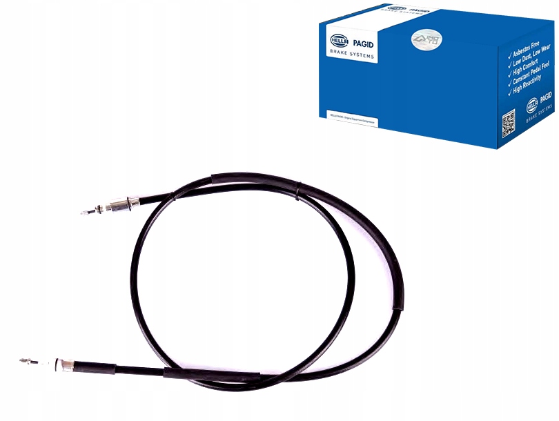 HLP8AS 355 - Кабель ручного тормоза Hella Pagid AUDI Q7 3.0 TDI