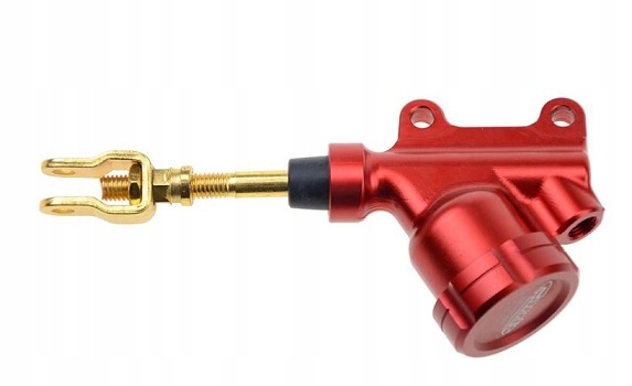 Pompa hamulca tylnego koła do motocykla Czerwona