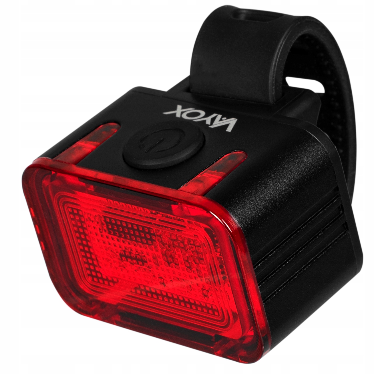 LAMPKA ROWEROWA TYLNA ŚWIATŁO LED NA ROWER CZEROWNE WODOODPRONA USB-C VAYOX Źródło światła dioda LED