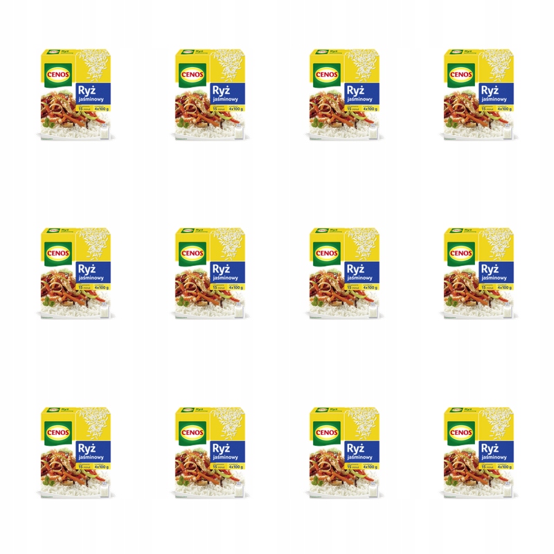Ryż Jaśminowy 4 x 100 g Cenos X12