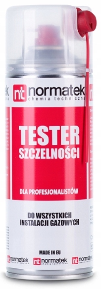 

Tester Szczelności Gazu SPRAY400ml Normatek NT1059