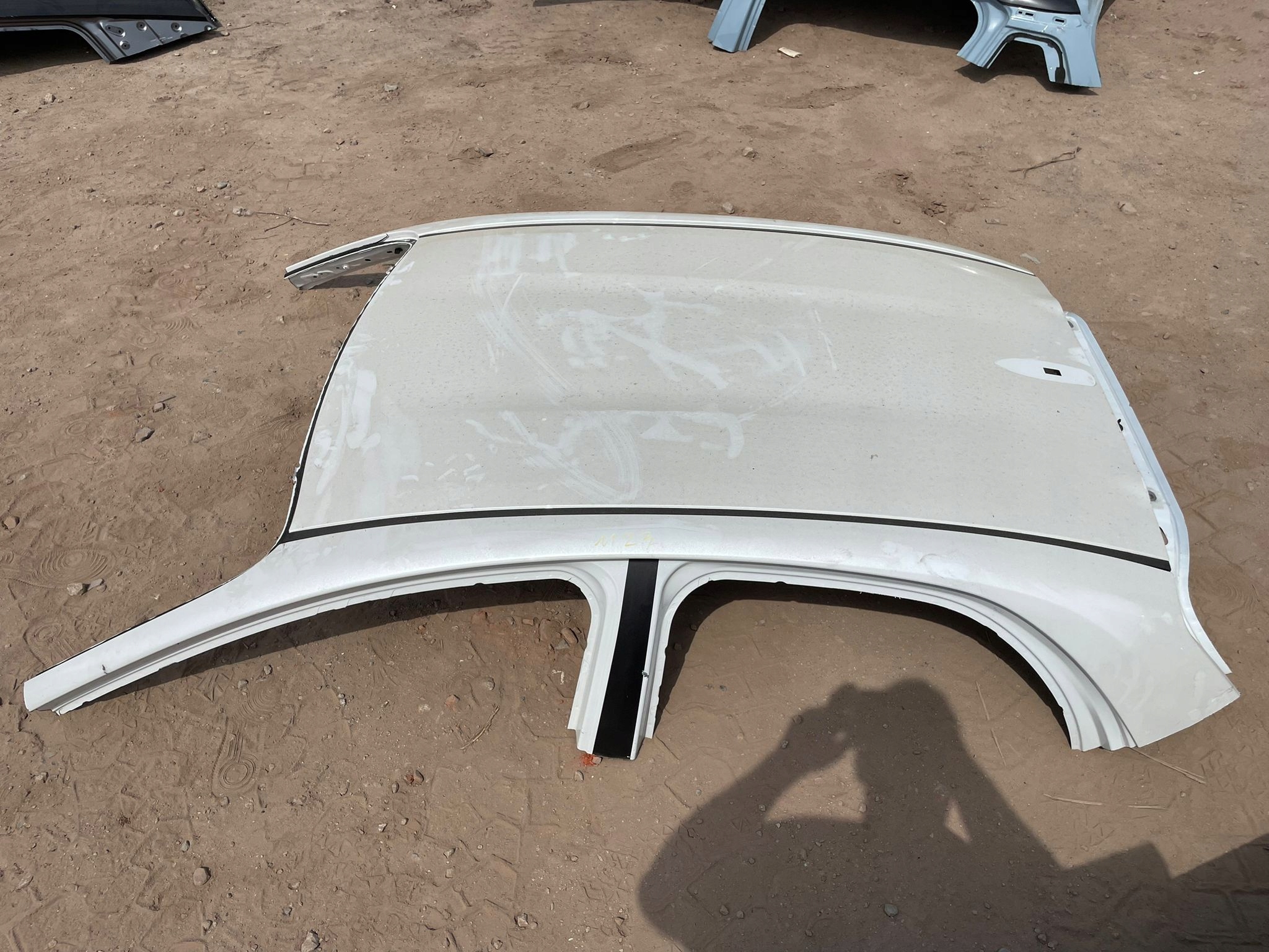 dach Blende Abdeckung dach MAZDA 2 II 2024R 089 PERLOWY BIALY