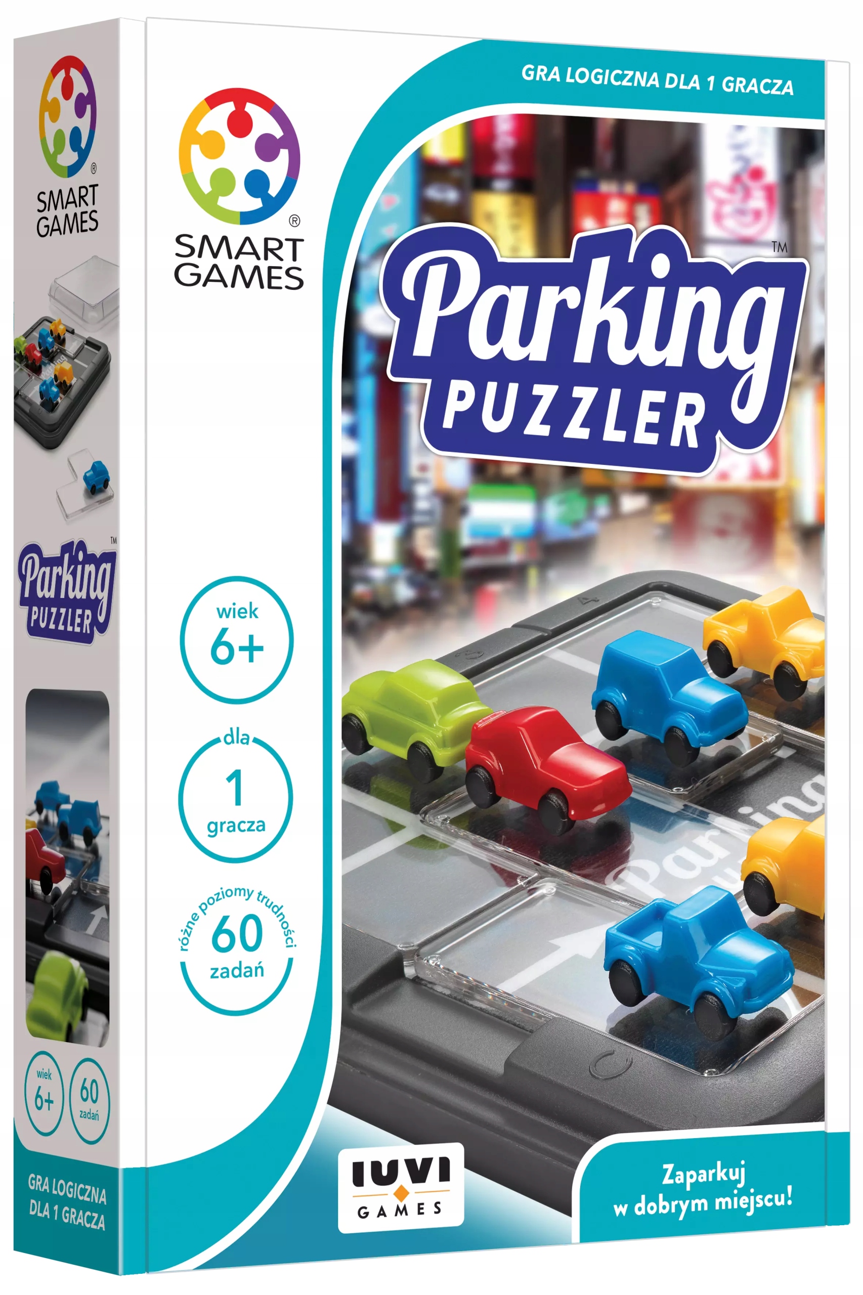 Smart Games Parking Puzzler Gra Logiczna Łamigłówka Dla Dzieci Samochody