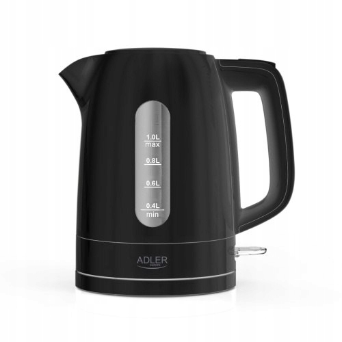 Ad 1380b Czajnik elektryczny 1,0 l strix obrotowa podstawa Adler