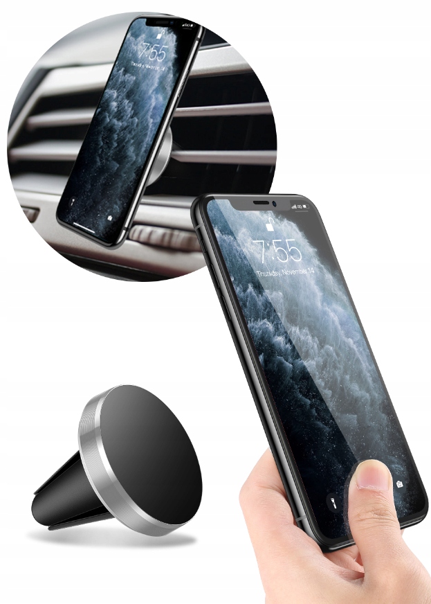 

Uchwyt Samochodowy Magnetyczny Na Telefon Mocny