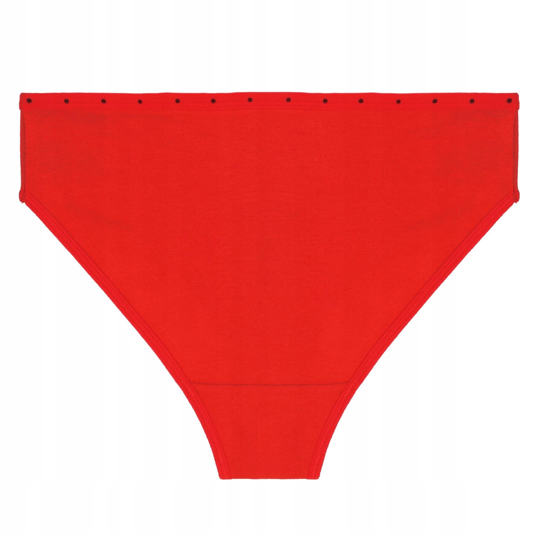 4x Bawełniane FIGI MAJTKI DAMSKIE z Nadrukiem Kolorowe Moraj r. S Rozmiar S