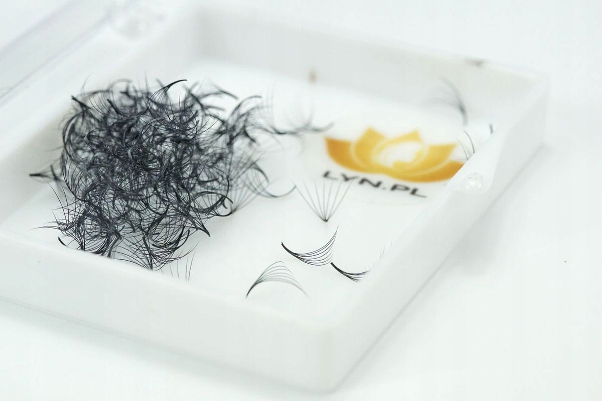 

Wachlarzyki Rzęsy Kępki 7D-0,05 250C Szt. #1010-09