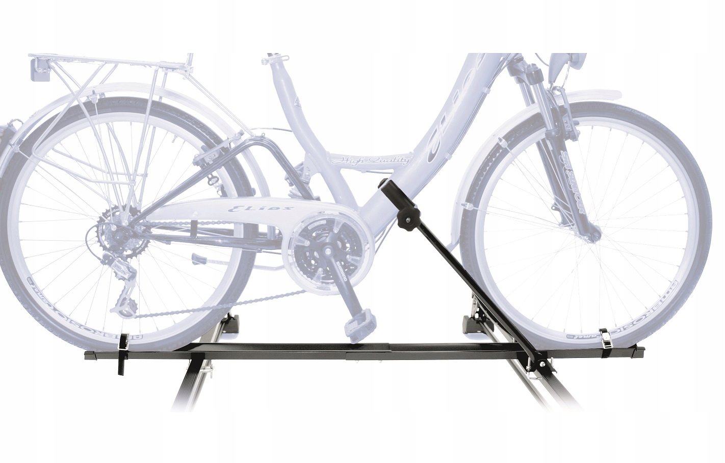 2x BAGAŻNIK UCHWYT ROWEROWY NA DACH UNIWERSALNY Model Modena