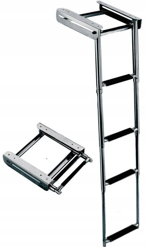 Drabinka Teleskop 4 St. Z Prowadnicą