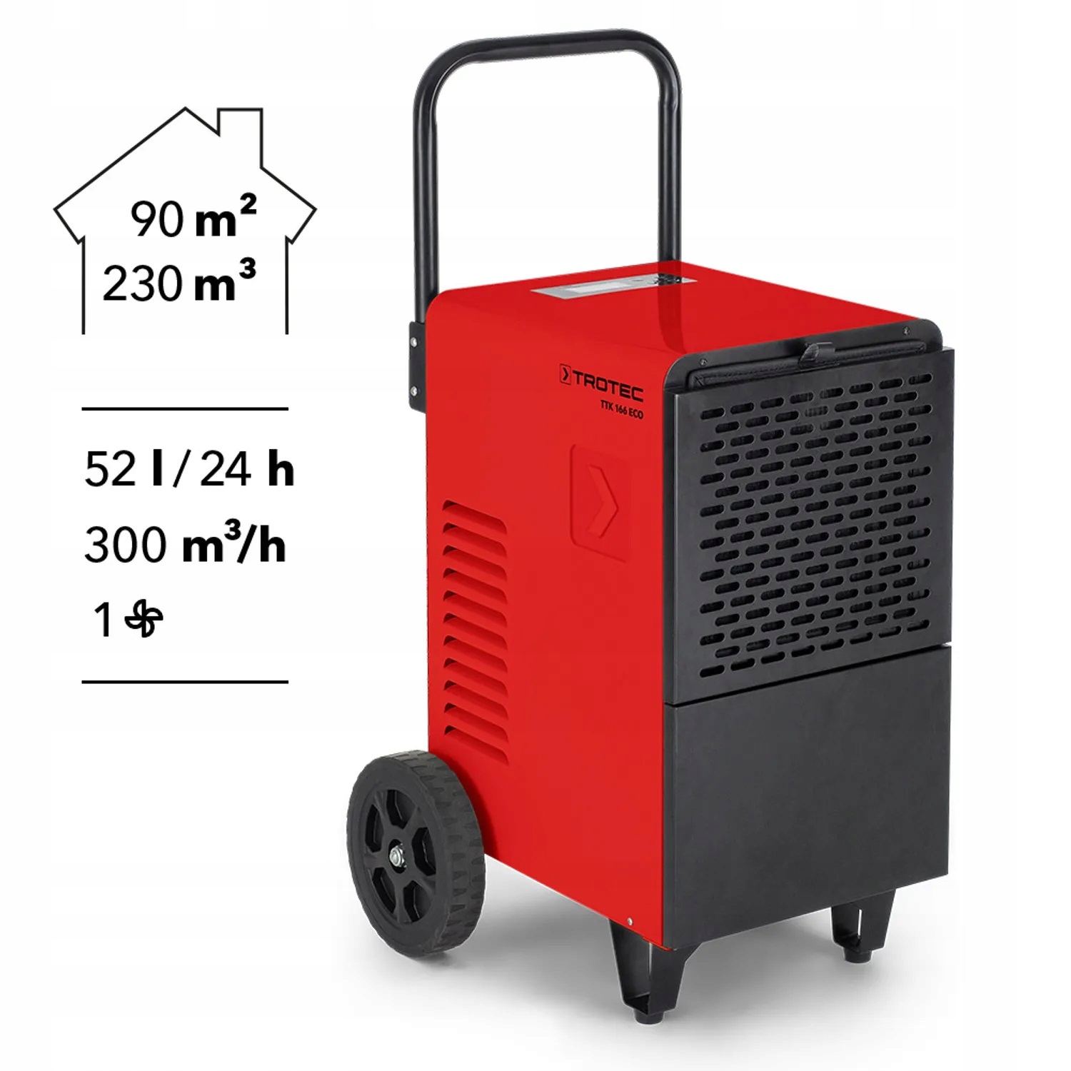 Priemyselný odvlhčovač vzduchu Trotec Ttk 166 Eco