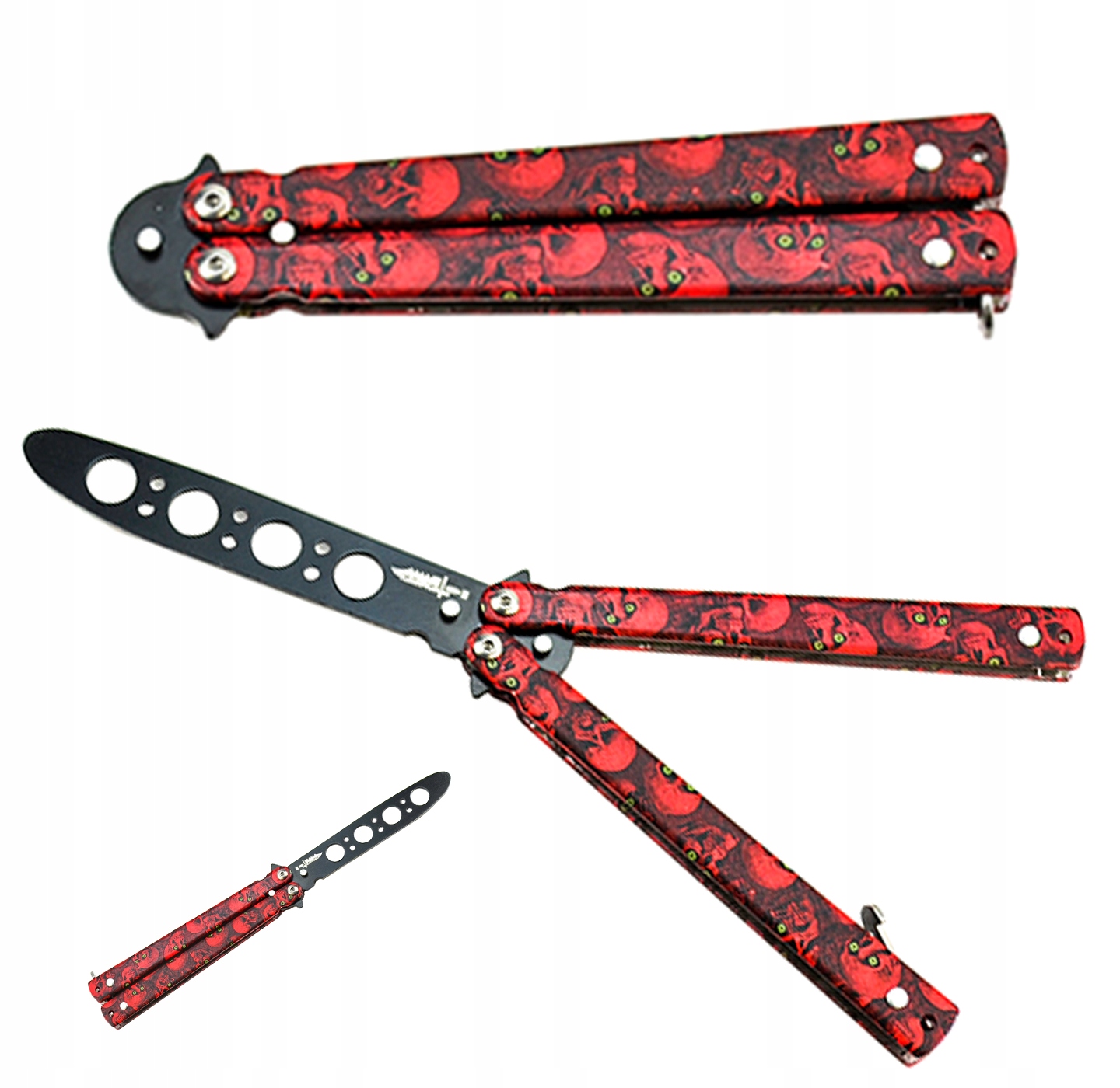 

_treningowy Nóż Motylkowy Tępy Csgo Motylek Skin_