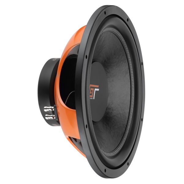 Bassface GT-SW15/4 automobilový subwoofer, basový reproduktor 38 cm 380 mm 600 W