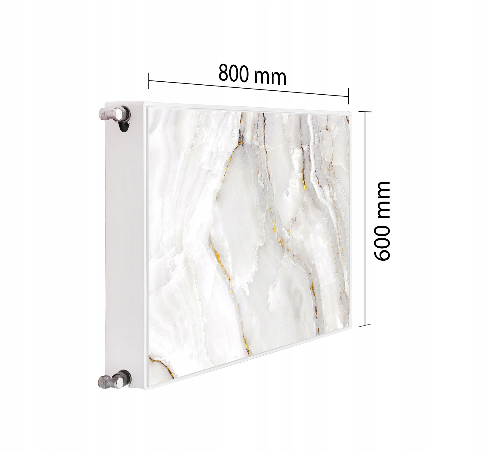 Magnetická Krytka Na Radiátor 80x60 Marmur Mata Magnet