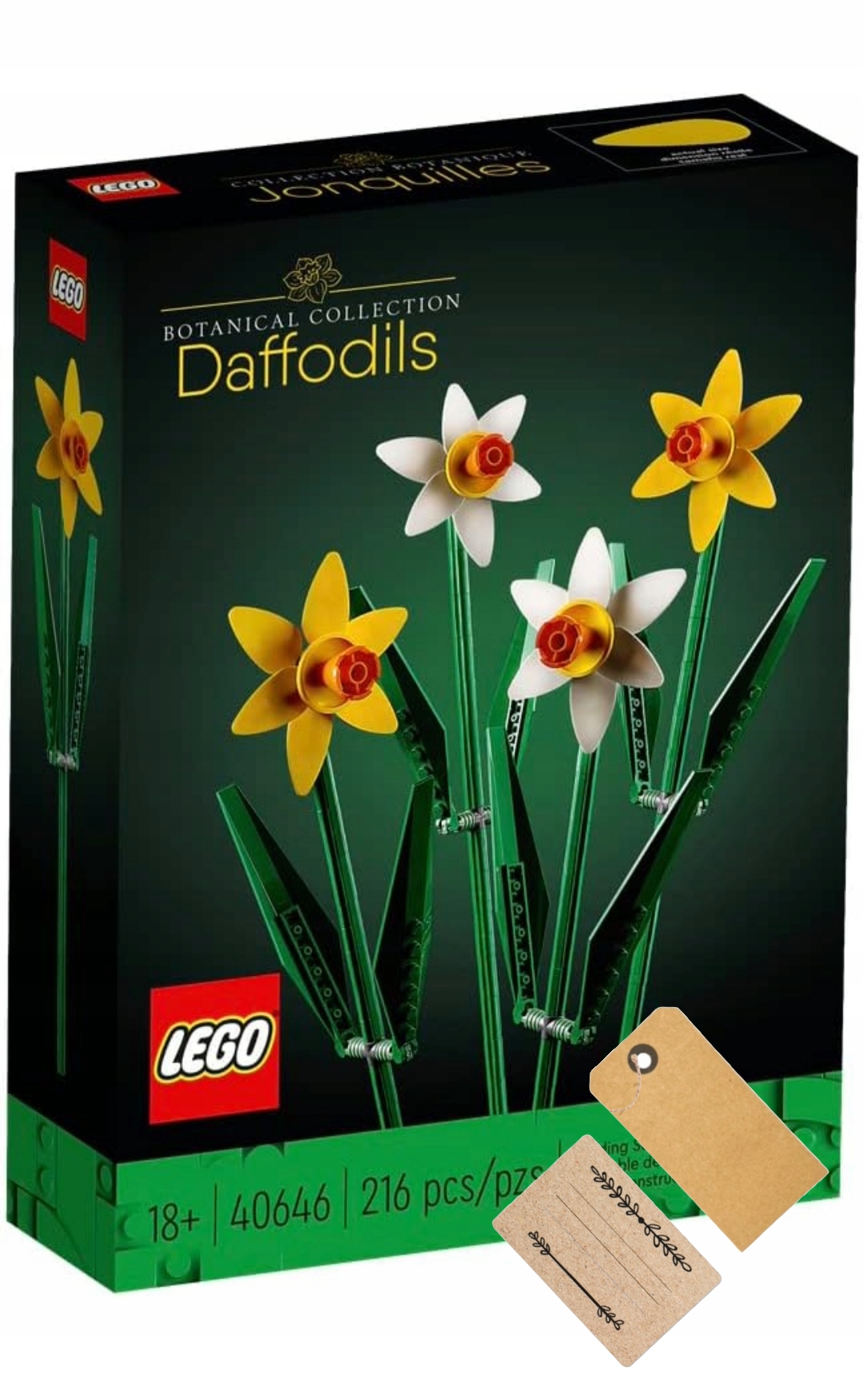 Klocki LEGO ICONS 40646 Żonkile kolekcja botaniczna