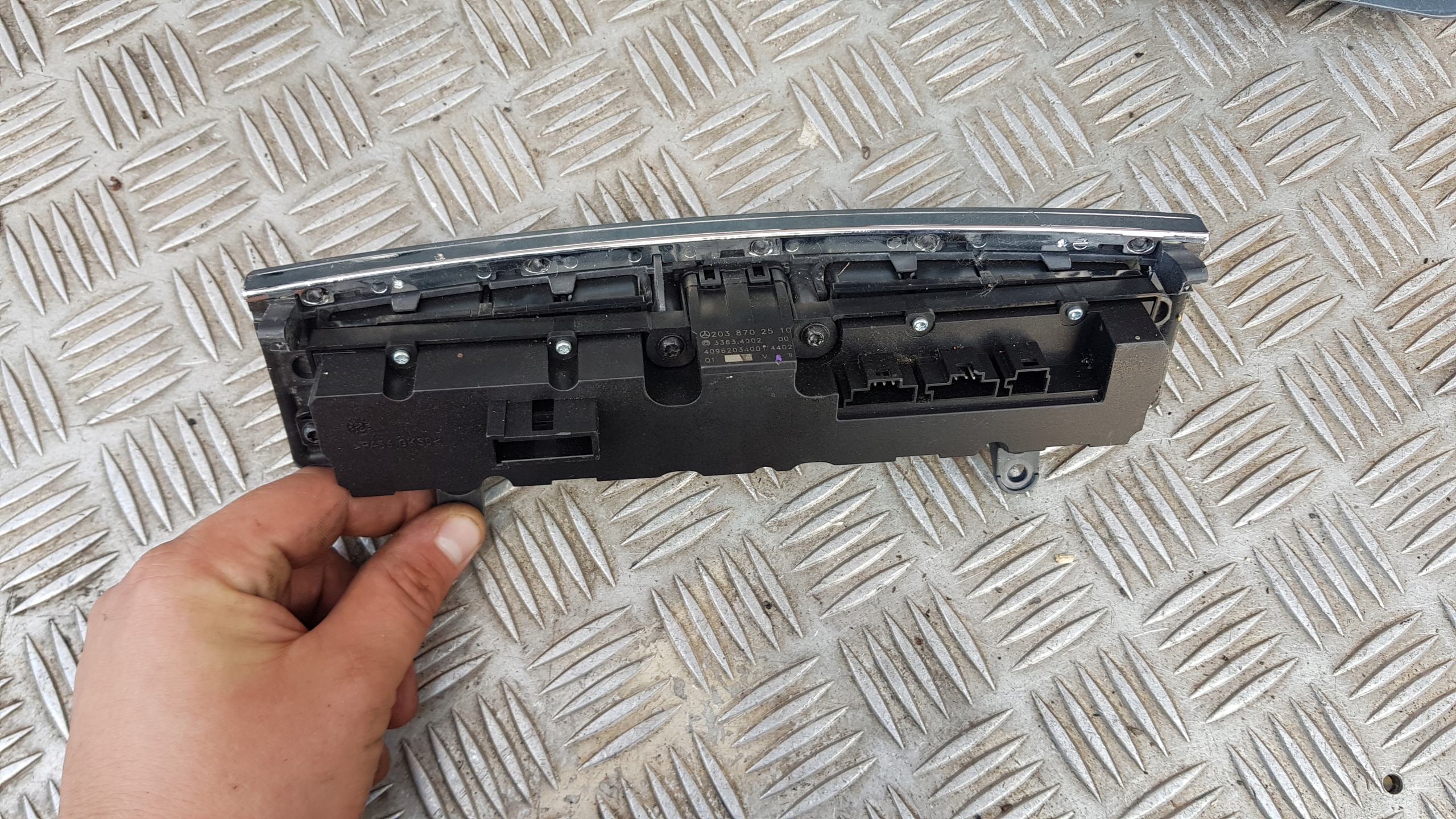 MERCEDES W203 Fensterschalter PANEL 2038702510