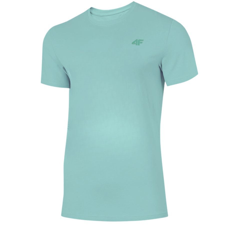 KOSZULKA MĘSKA 4F T-SHIRT PODKOSZULEK BLUZKA SPORTOWA NA CO DZIEŃ Kolor zielony