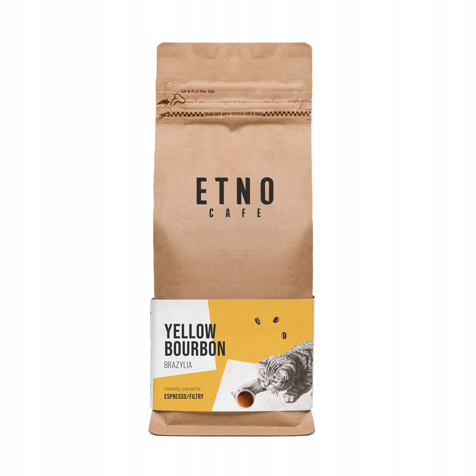 Kawa ziarnista Etno Cafe Yellow Bourbon 1000 g