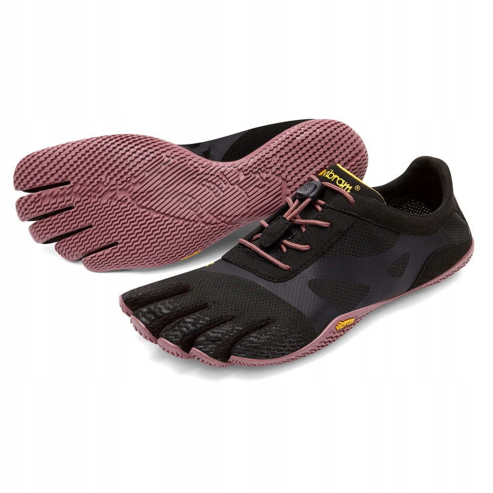 Dámské barefootové boty s prsty pro volný čas Kso Evo 35 černo-růžové