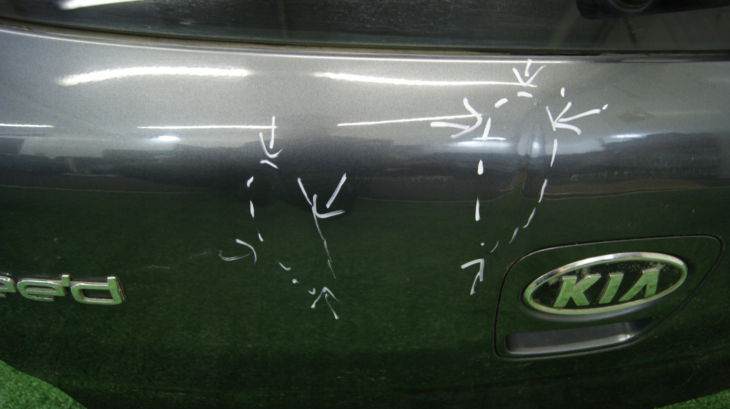 boot doors rear part KIA CEED