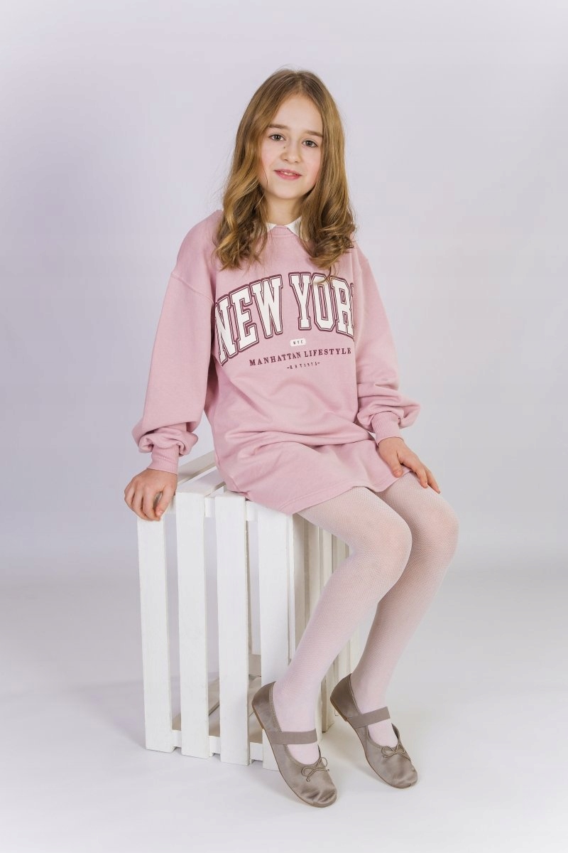 Rajstopy dziecięce Laura 30 DEN Ażur roz.140/146 Marka BE SNAZZY