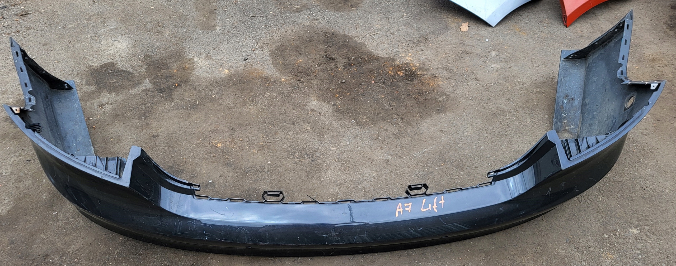 bumper rear rear part AUDI A7 4G8 LIFT black original