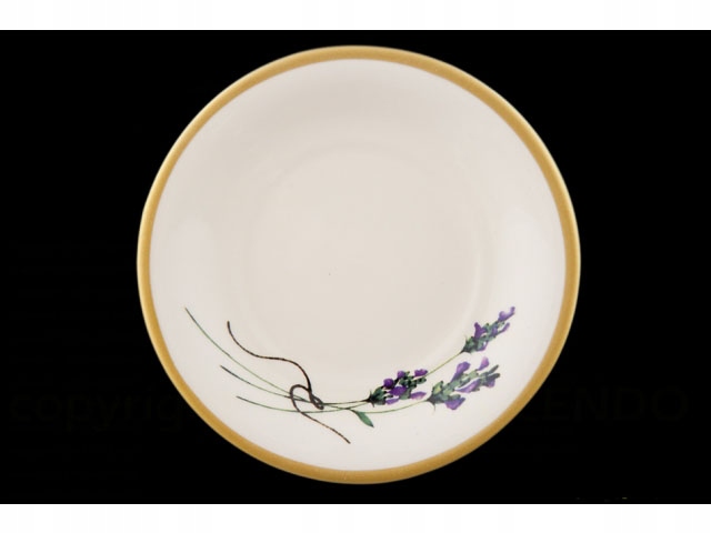 FILIŻANKA + SPODEK LAWENDA /POLSKA PORCELANA Marka inna