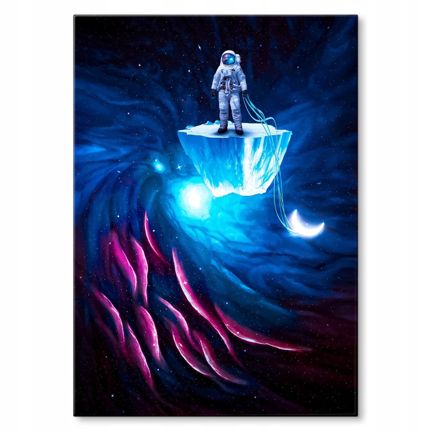 Kovový plakát astronaut dream Dárek 42 x 59 cm