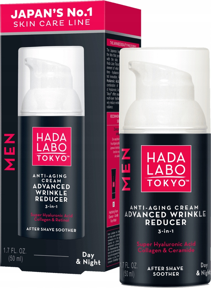Hada Labo Men denní a noční krém pro muže
