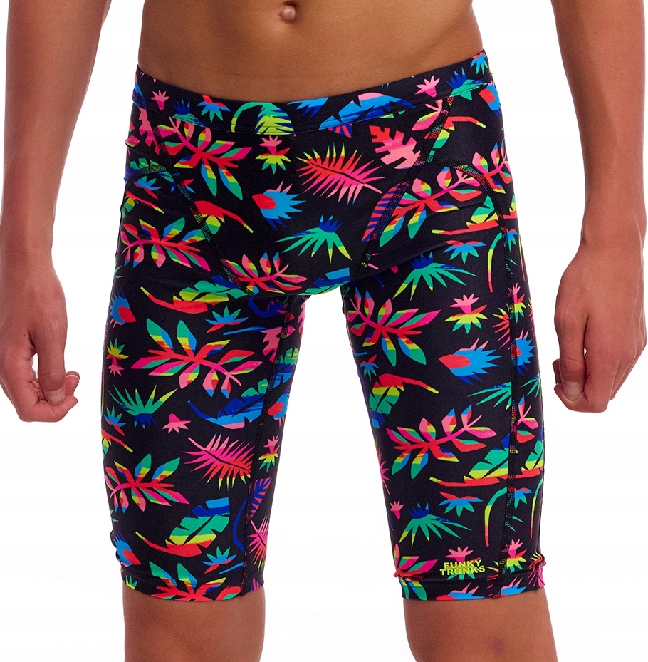 Spodenki Funky Trunks Lost Leaf jammery chłopięce 140-152cm/10/UK26