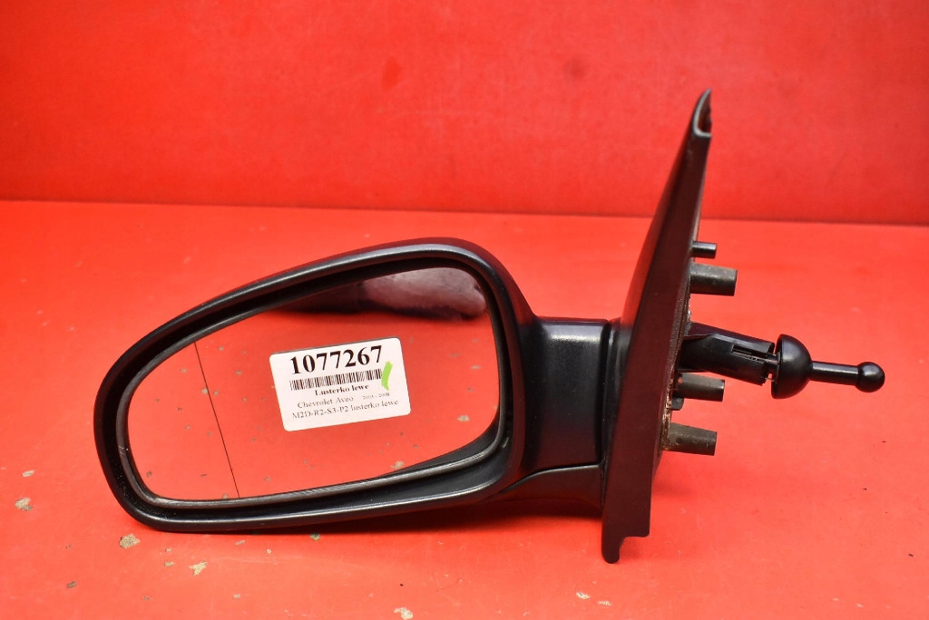 mirror left black, manually EU 012186 CHEVROLET AVEO T200 03-08