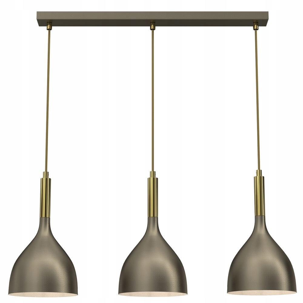 Trojitá závesná lampa nad stôl Noak 4003 Luminex