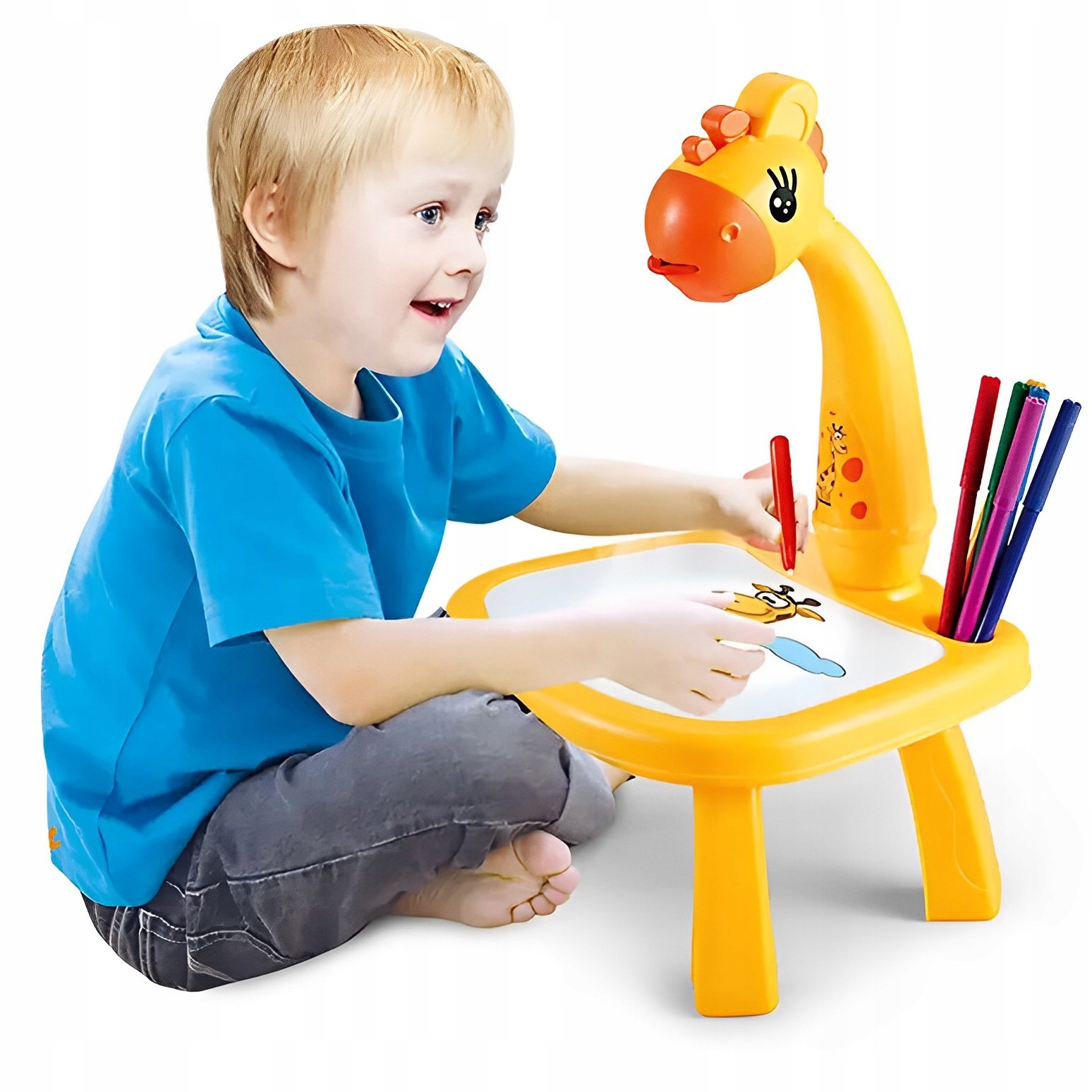 PROJEKTOR RZUTNIK DO NAUKI RYSOWANIA MALOWANIA ŻYRAFA STOLIK PODŚWIETLENIE Kod producenta MA0068C