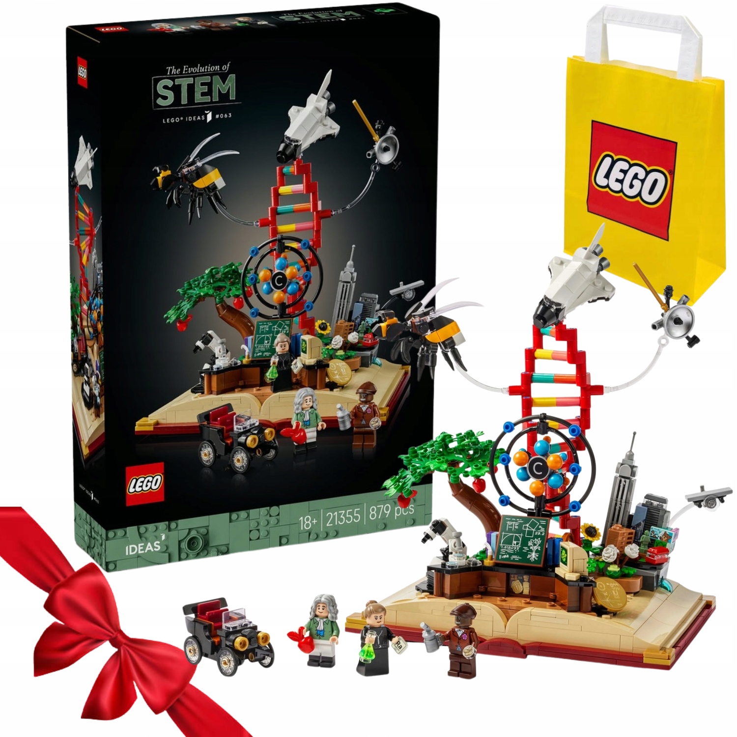 Zestaw Klocków Lego Ideas 21355 Rozwój Stem Na Święta Top