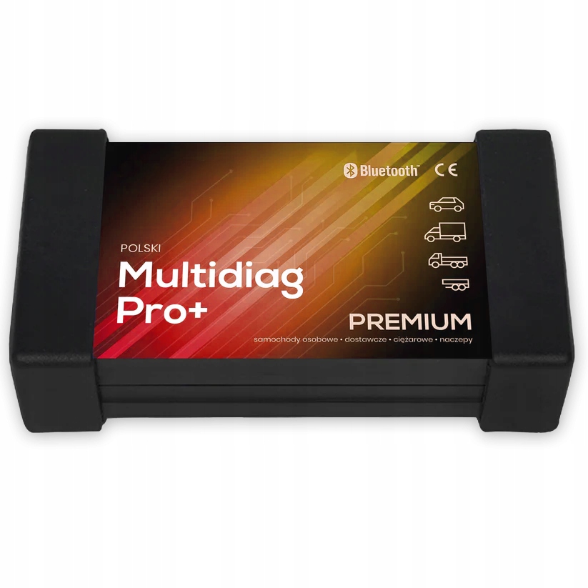 MULTIDIAG PRO+ PREMIUM 2024 INTERFEJS DIAGNOSTYCZNY TESTER OBD2 SKANER j.PL Marka MultiDiag Pro+
