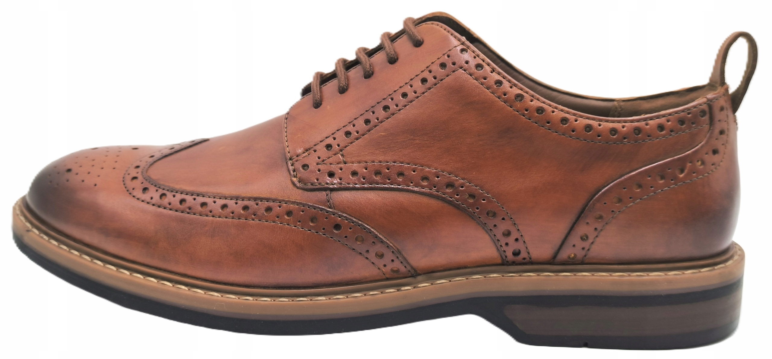 Kožené elegantní pánské boty Clarks Velikost 45