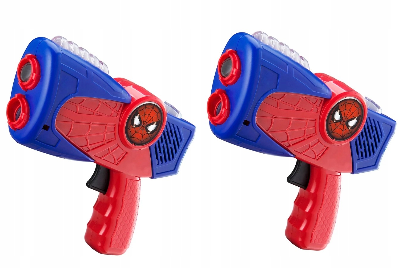 2x Blaster Pistolet Zestaw Pistolety IR na Podczerwień Spider-Man SpiderMan