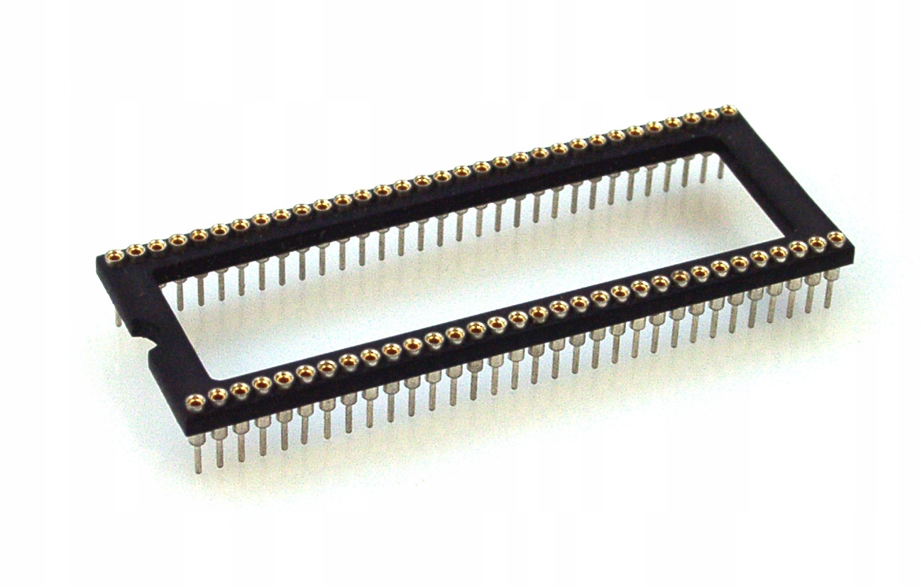 

Podstawka precyzyjna 64 pin złocona, R1,77mm