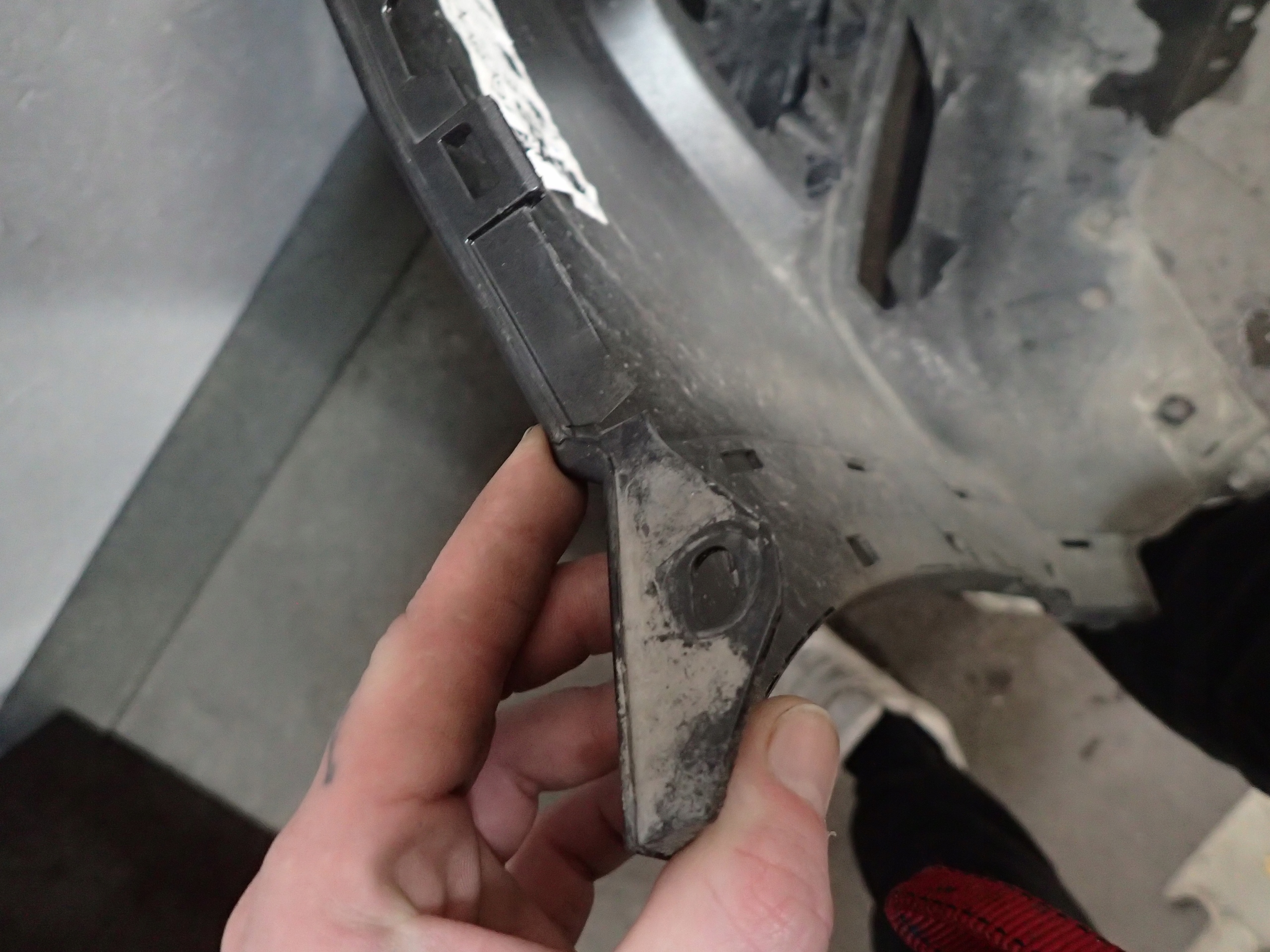 BUMPER FRONT NISSAN QASHQAI J11 LIFT