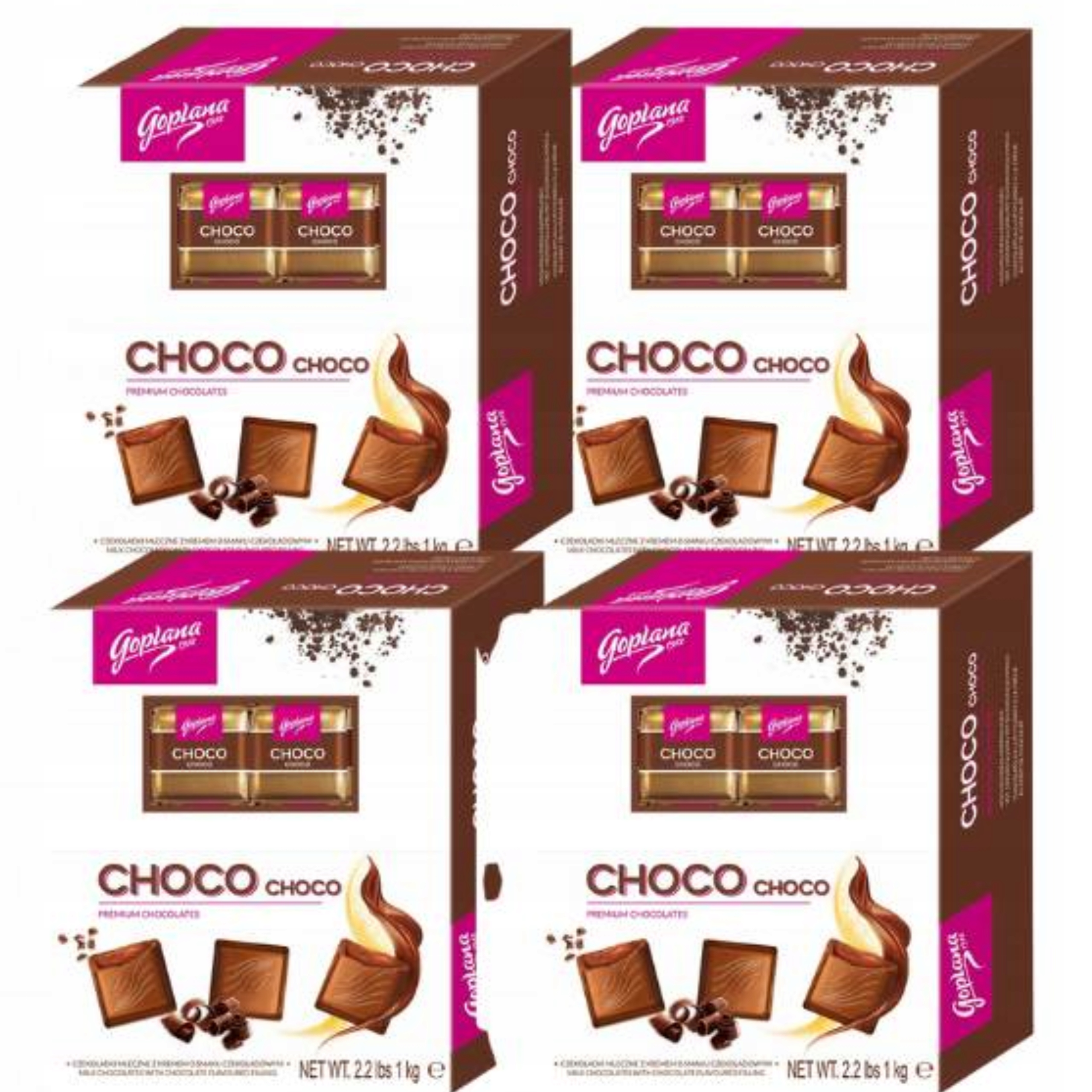 Czekoladki Choco Goplana Krem Czekoladowy 4x1kg