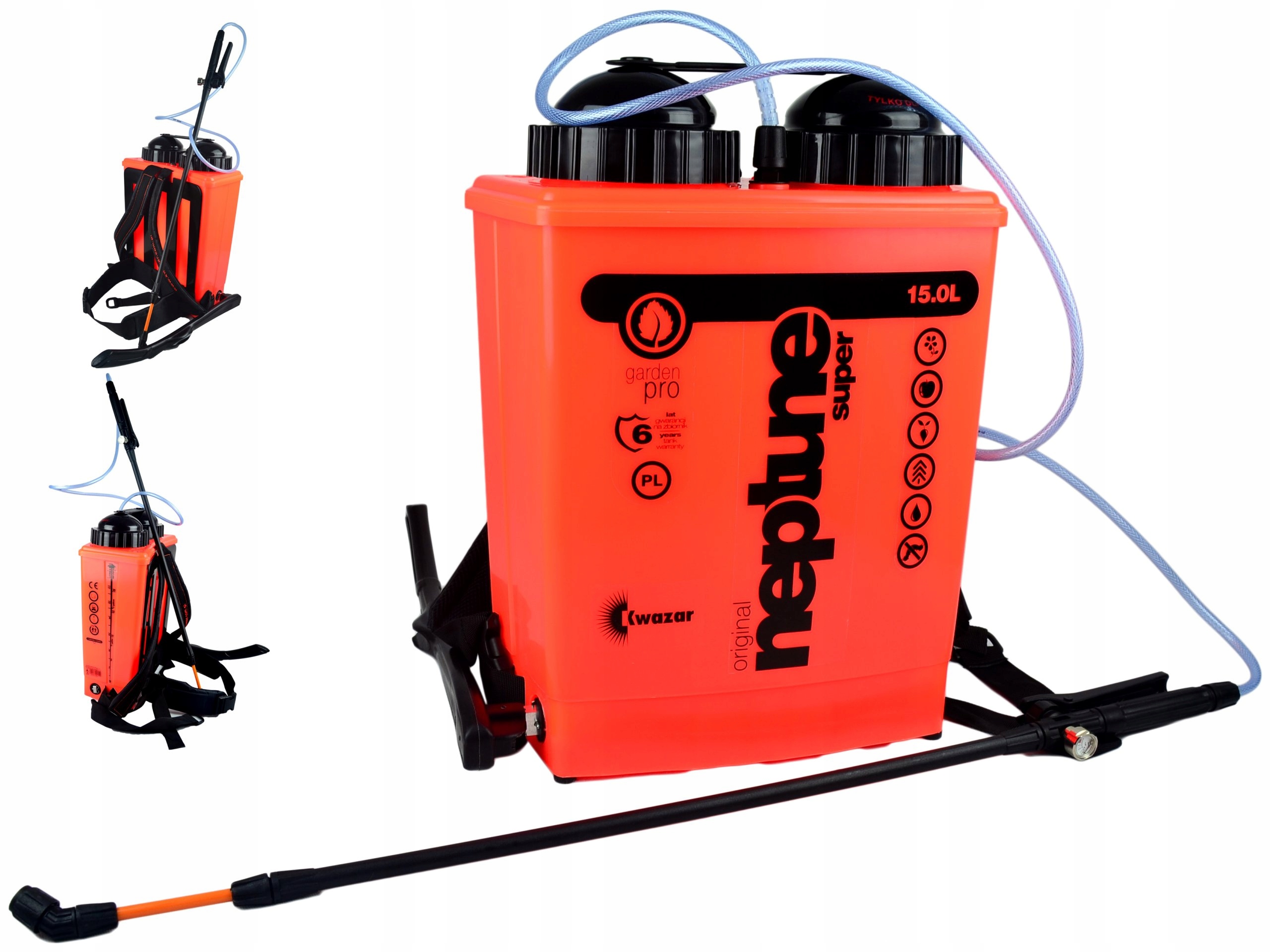 

Kwazar opryskiwacz plecakowy Neptune Super 15L