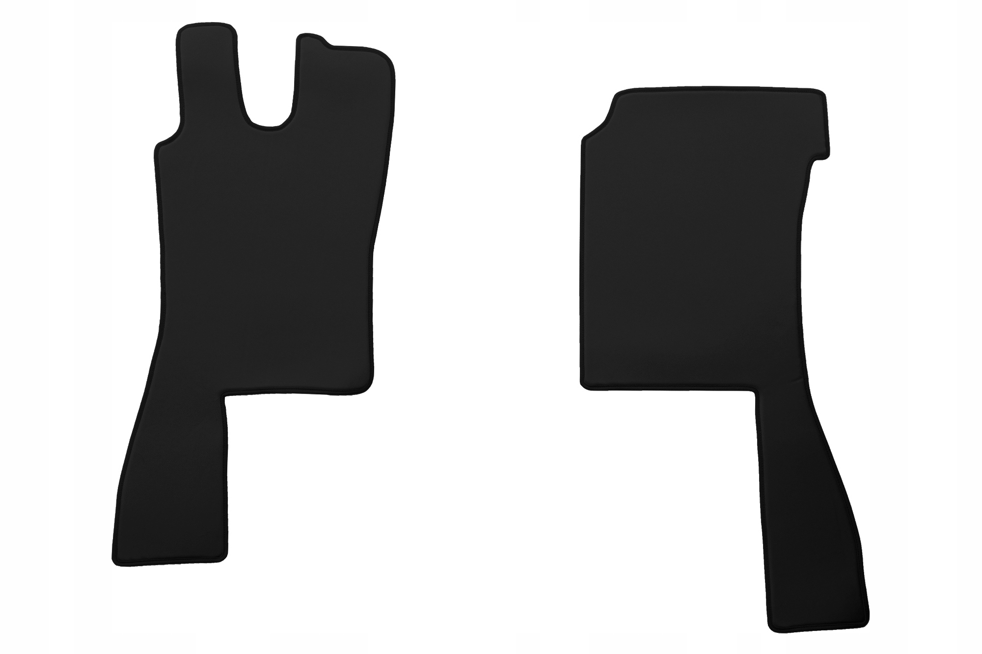 Koberce Tir Scania 4 hladké pod nohy z eko-kůže