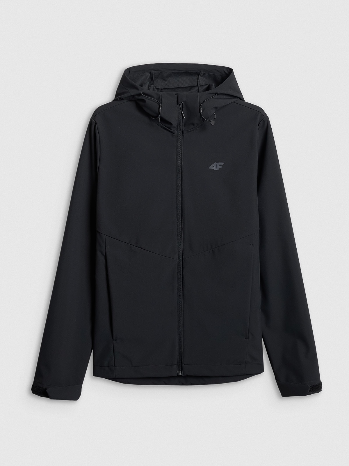 4F Pánská Softshellová Bunda Černá S Membránou 5000 XL